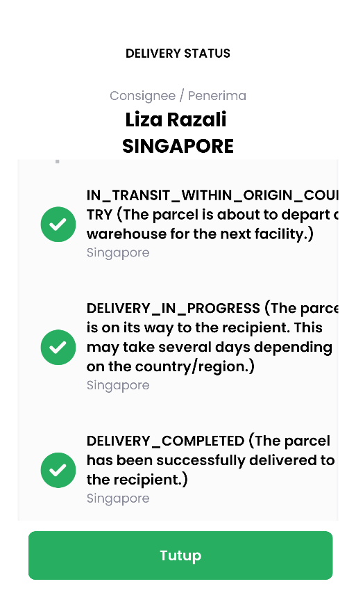 Online Tracking System